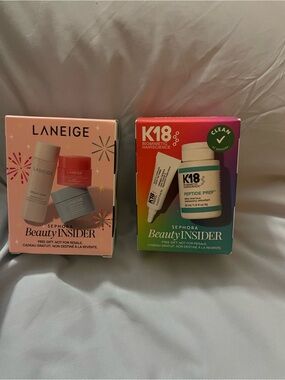 Laneige & K18 Beauty Insider Set - Pink & Multicolor